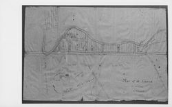 Map of the town of St. Louis, Sonoma County, California, 1863