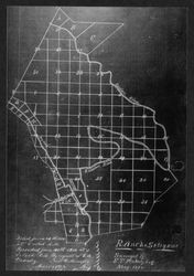 Peabody map of Rancho Sotoyome