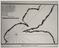 Bodega y Quadra's map of Bodega Bay