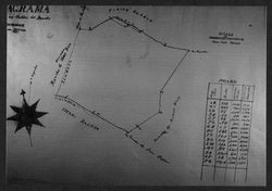 Map of Sotoyome Rancho showing portion of 8 league parcel