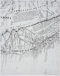 Map of northern California coast and coastal interior attributed to Eugene Duflot de Mofras, California, 1842-1844