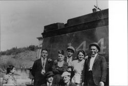 Group of people at turntable in Occidental