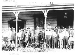 Group of Occidental, California men, March 8, 1914