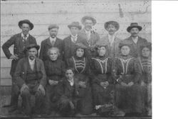 Unidentified family group