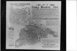 Map of Camp Meeker, Cal