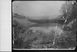 Ira T. Ward's dam and lake