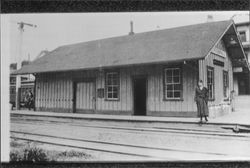 Railroad station at Occidental