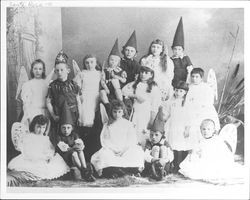 Children at May picnic at Bennett Valley Grange Hall