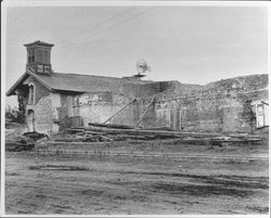 Sonoma Mission after the earthquake