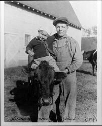 Children on Sonoma County ranch