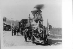 Train at an unidentified station