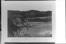 Old Fort Ross, Landing Chute and Wharf, Sonoma County, California