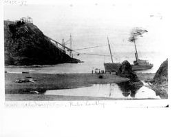 Wreck of the Maggie Ross, Rules Landing
