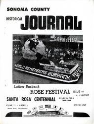 Journal (Sonoma County Historical Society (Calif.)), 1968--Spring (v. 6, no. 1)