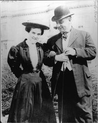 Unidentified man and woman