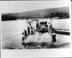 Ferry near Jenner, California