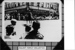 Mickey Maloof on his horse at parade