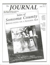 Journal (Sonoma County Historical Society (Calif.)), 2001, no. 1