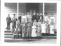 Students of Jonive School, Sebastopol, California, 1903