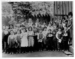 Meeker School students, Occidental, California, about 1918