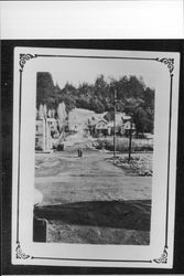 Occidental, California after a snowfall, January 1932