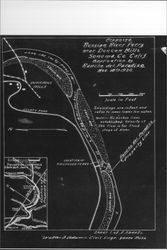 Proposed Russian River ferry near Duncan [sic] Mills, Sonoma Co., California, Nov. 18th, 1930