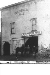 Occidental Hall and McCandless's Brothers General Blacksmithing