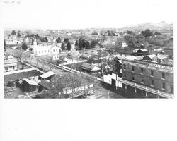 Looking east on Third Street