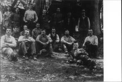 Mill and woods crew of Charles E. Fuller, Occidental, California, 1905