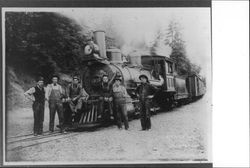 Engine No. 33 and crew