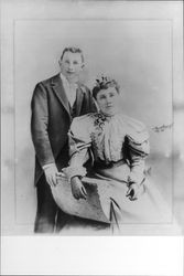 John Speckter and Hanna Klinge on their wedding day