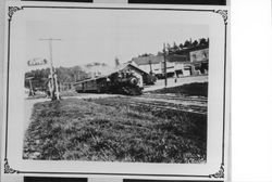 Last passenger leaving Occidental, California, March 29, 1930