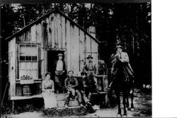 Cabin at Bender Brothers logging camp