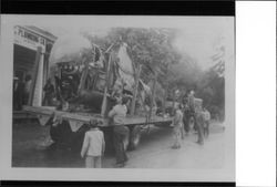 Wreckage of air rescue helicopter