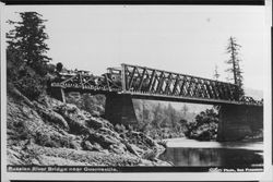 Russian River bridge near Guerneville