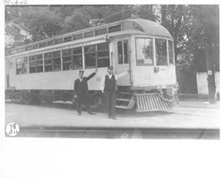 Petaluma and Santa Rosa railway car