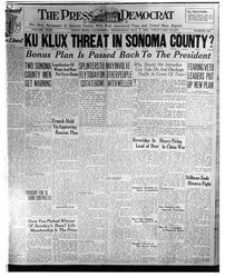 Press Democrat : Wednesday, May 3, 1922