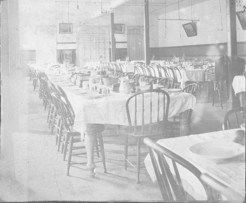 Students' Dining Hall, 1905-06