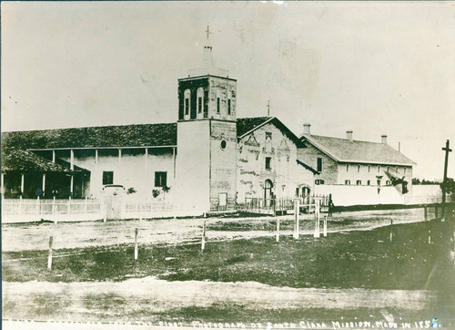 Santa Clara College circa 1856