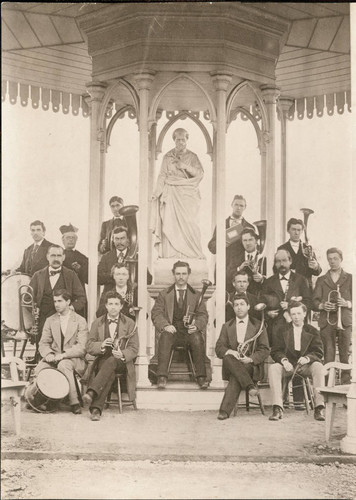 College Band at the Campus Shrine of St. Joseph, March 19, 1879