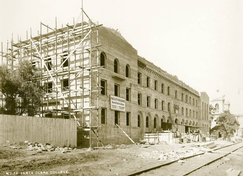 St. Joseph's Hall under construction