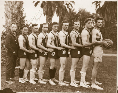 Santa Clara Basketball Team, 1924