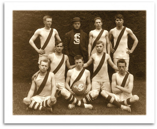 Santa Clara College Basketball Team, 1908-09