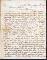 3529 Letter from Walter Hawxhurst to Bernard J. Reid, 1855