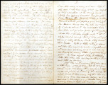 3511 Letter from Bernard J. Reid to his future wife Letitia, 1853