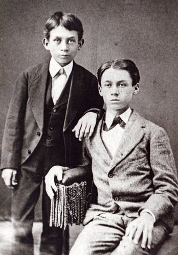 4543 Portrait of Ambrose B. and Charles Vincent Reid, circa 1870s