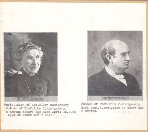 Parents of John J. Montgomery