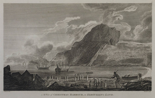 View of Christmas Harbour, in Kerguelen's Land