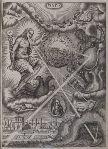 Title page of Ars magna lucis et umbrae