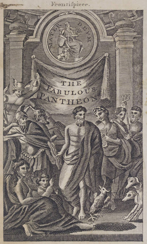 Title page of The Fabulous Pantheon